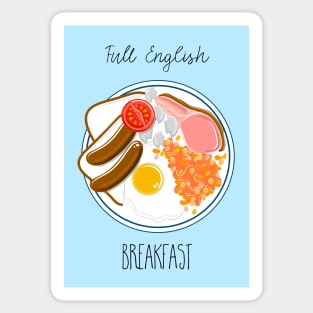 Full English Breakfast Sticker